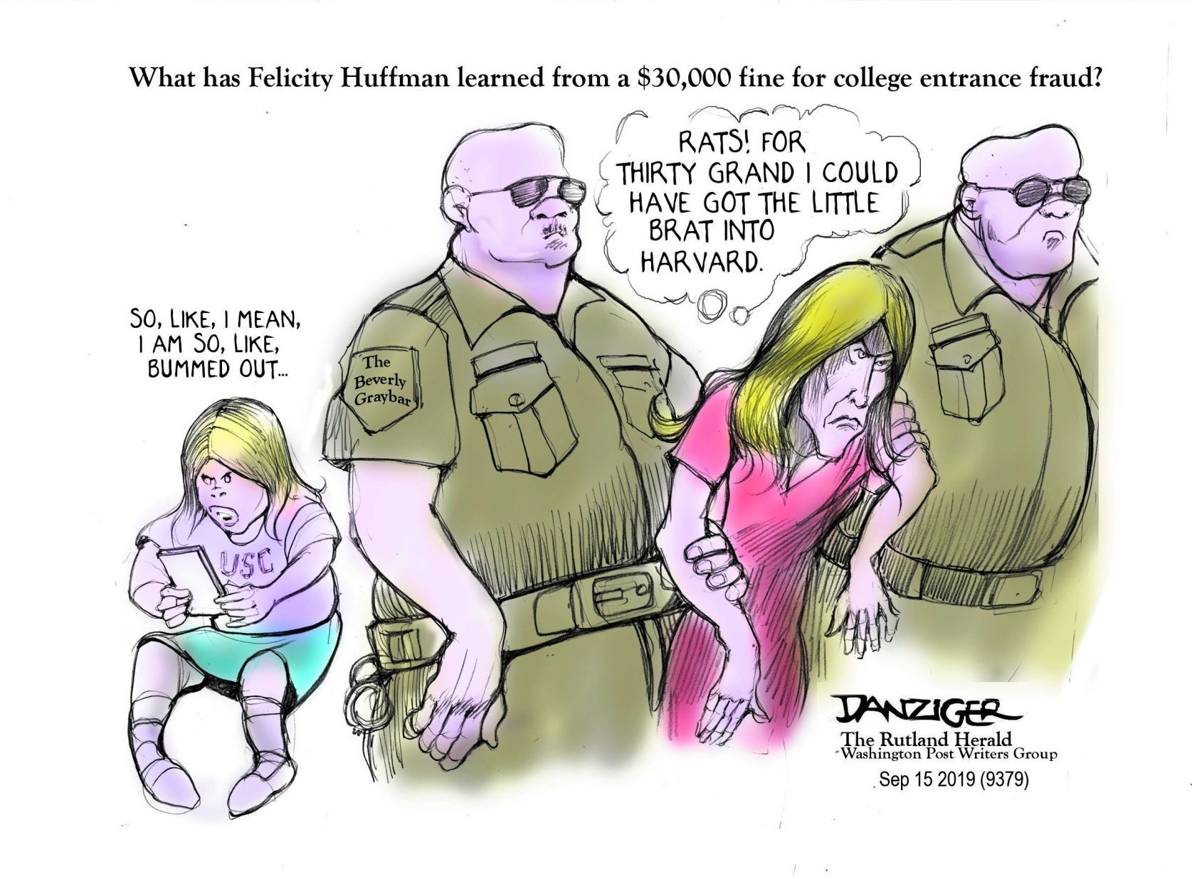 Jeff Danziger cartoon